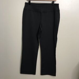 Lands' End Women's Classic Black Straight Leg Legging Size Medium
